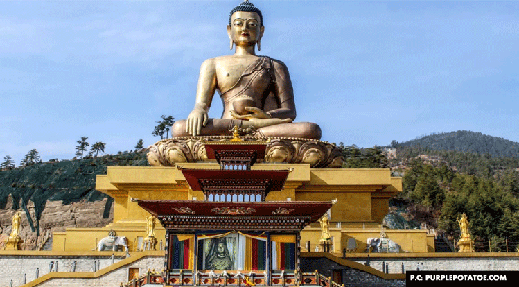 The Mystical Buddha Dordenma Statue 