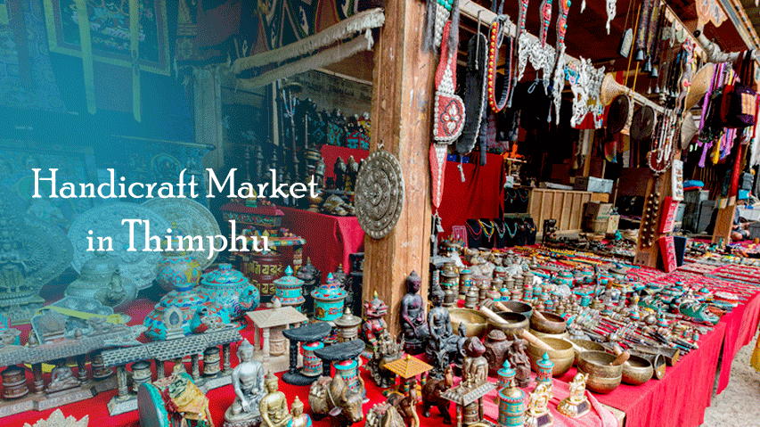 Handicraft Market in Thimphu