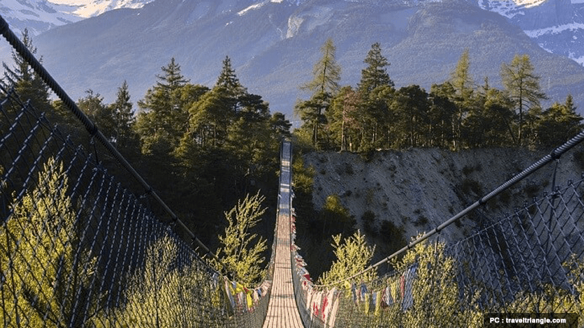 suspension bridge bhutan