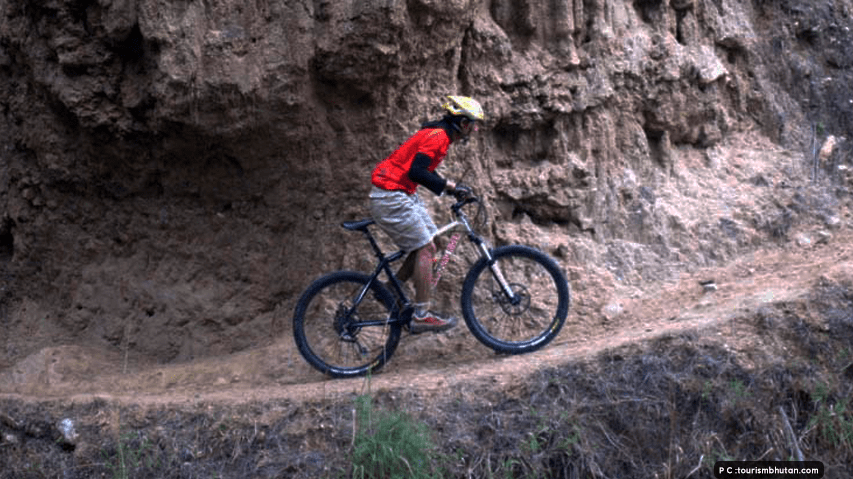 mountain biking Bhutan