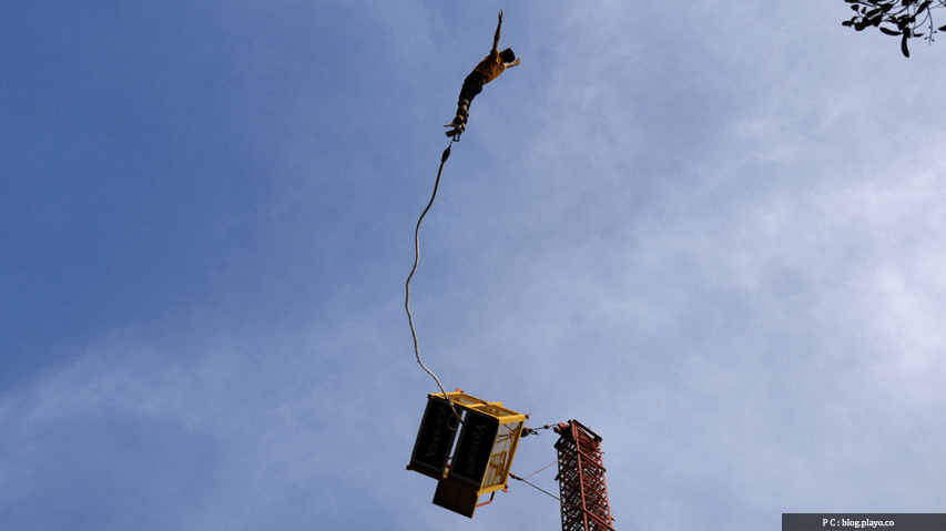 Bungee Jumping at Bangalore