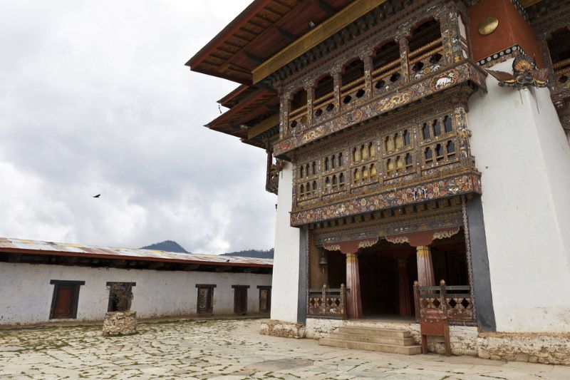 architecture of Bhutan