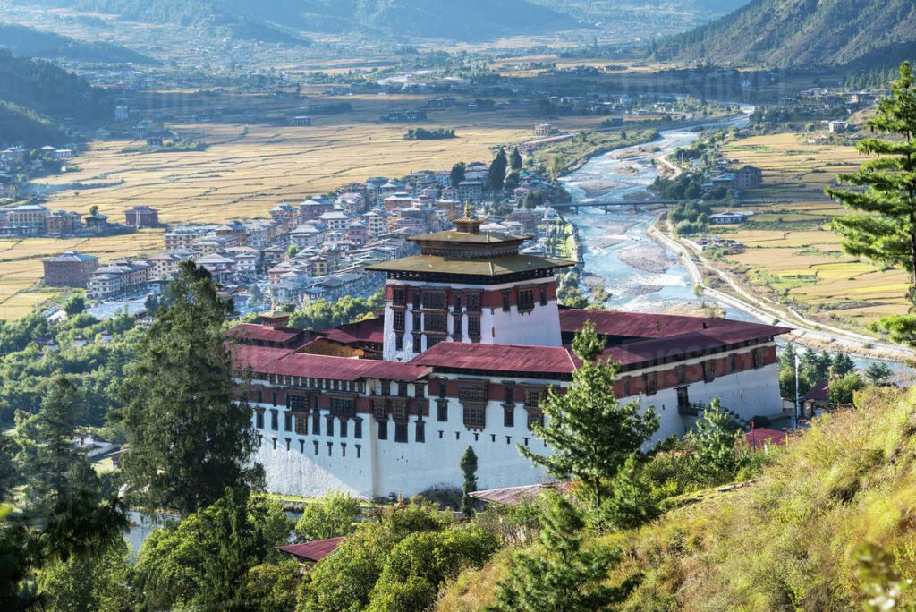 Rinpung Dzong in Bhutan