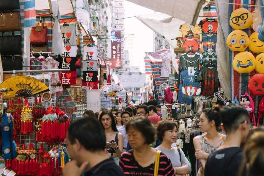 Shopping in Hong kong