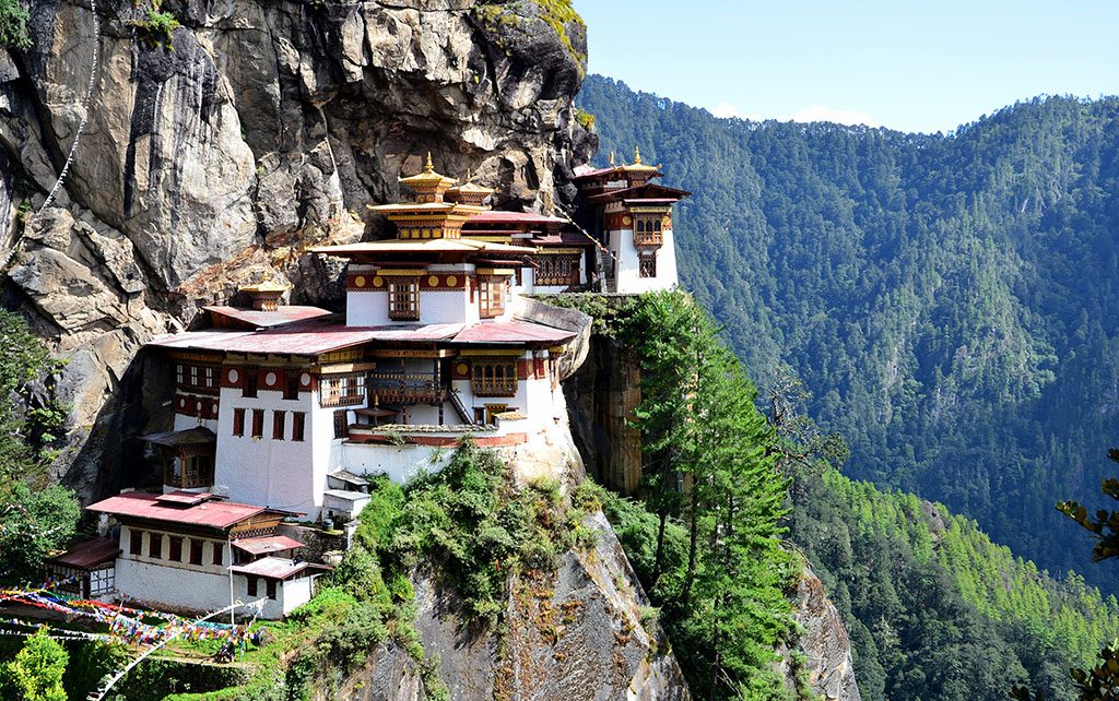 Tiger's Nest Monastery in Bhutan