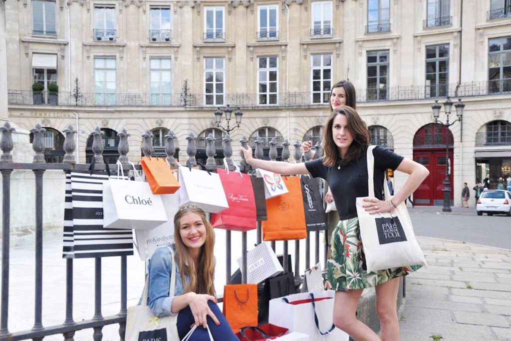 Paris shopping tour